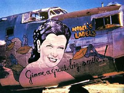 Liberator Mabels Labels from 43rd Bomb Group, 64th Bomb Squadron