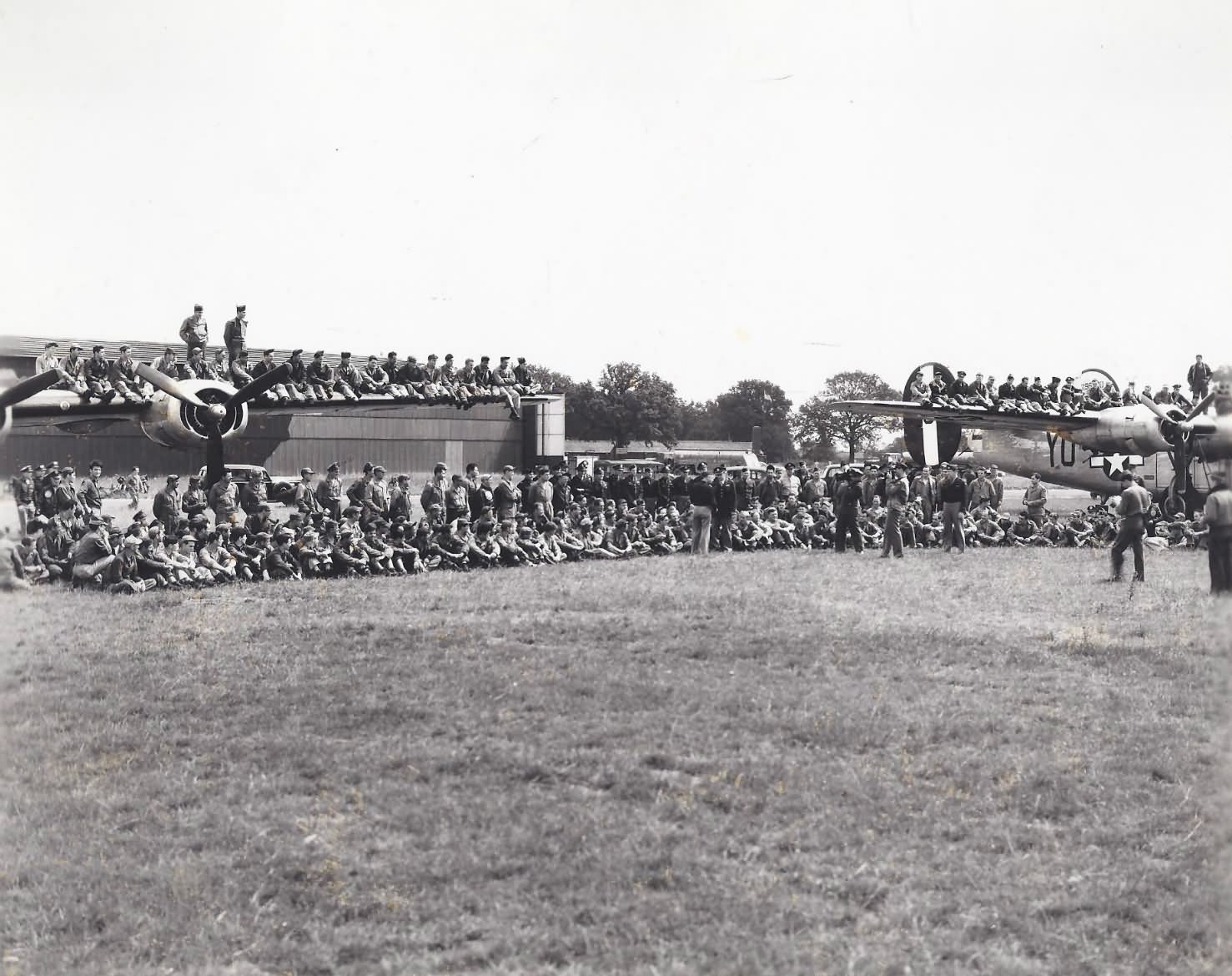 B-24 Liberator 389th bomb group 8th AF base in England