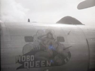 Consolidated B-32 Dominator Nose Art HOBO QUEEN OKINAWA 1945