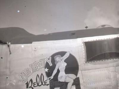 B-24 Liberator Nose Art Liberty Belle