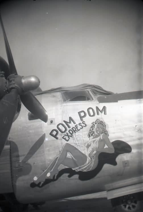 B-24 Liberator 44-50396 of the 380th Bomb Group