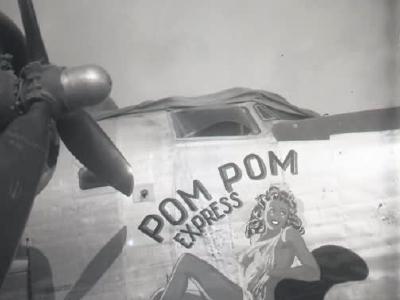 B-24 Liberator 44-50396 of the 380th Bomb Group