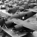 B-24 Liberator assembly Line Fort Worth Texas