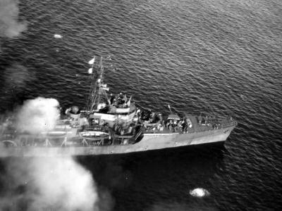1th Air Force B-25 Skip Bombing Raid 1945