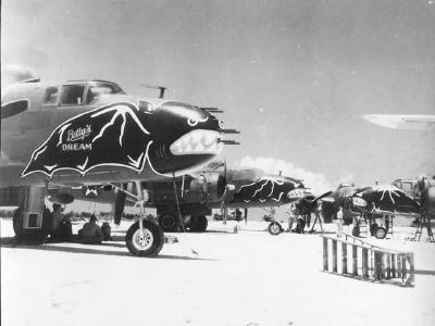 B-25J 44-30934 499th Bomb Squadron 345th BG