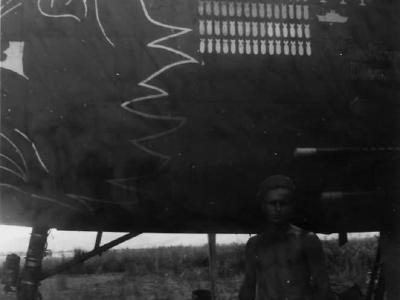 B-25D Brooklyn Dodger Nose Art 41-30336 New Guinea