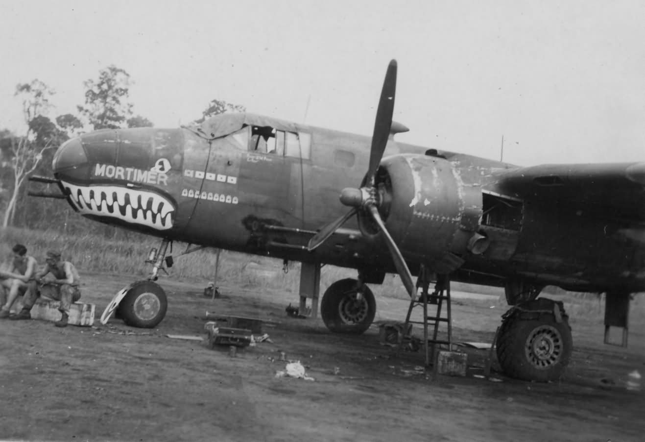 B-25 Mitchell 90th BS Mortimer