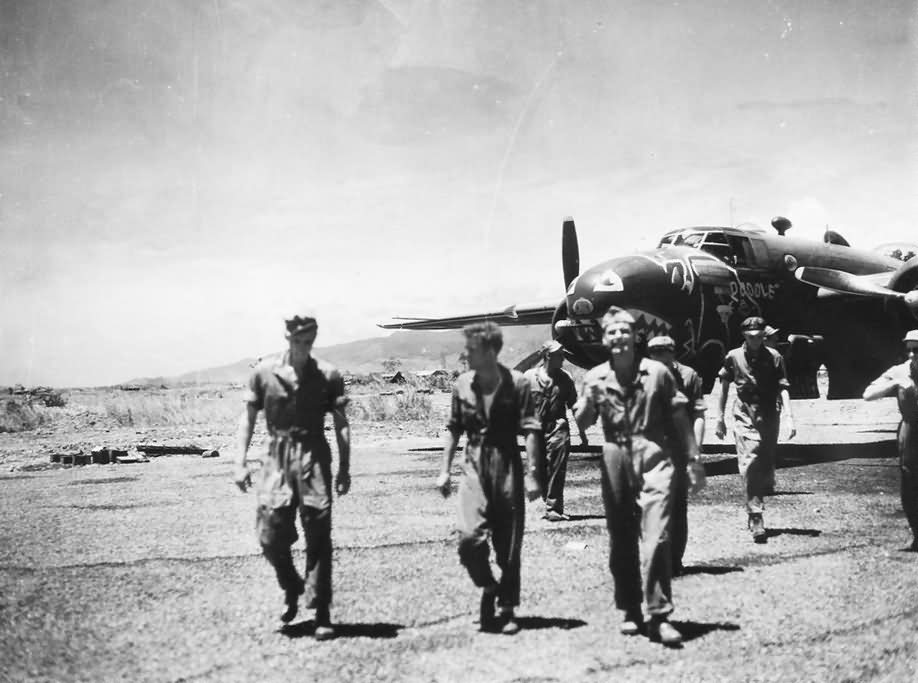 B-25D 41-30164 Bats Outa Hell 345th BG