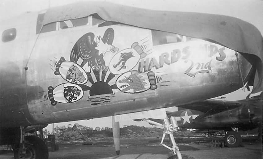 B-25 Mitchell Hardships 2nd nose art