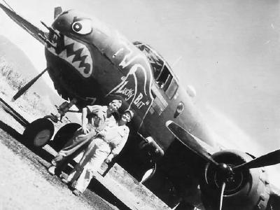 B-25D „Lucky Bat” 41-30058 of 499th BS, 345th Bomb Group
