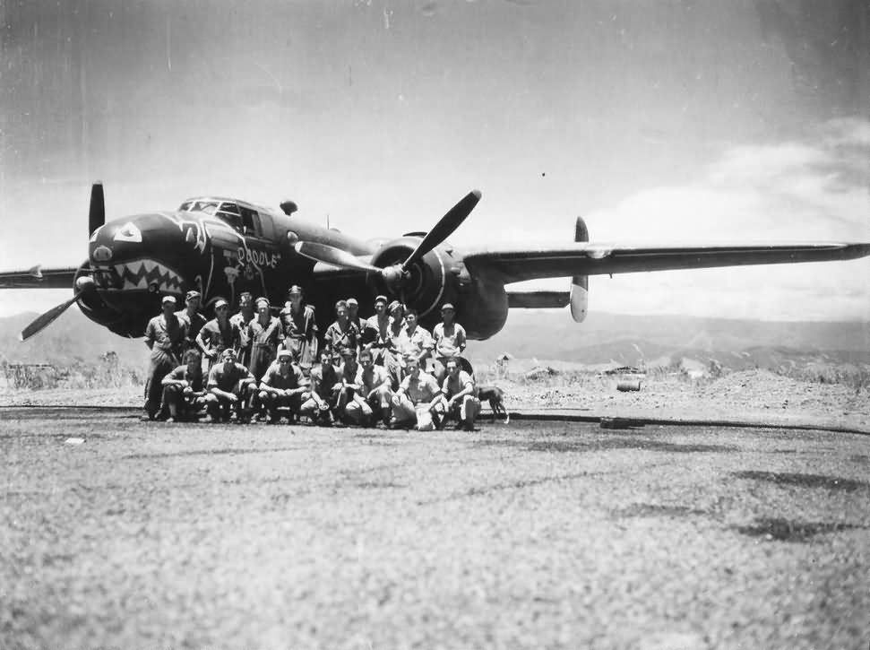 B-25D 41-30164 of the 499th BS, 345th BG
