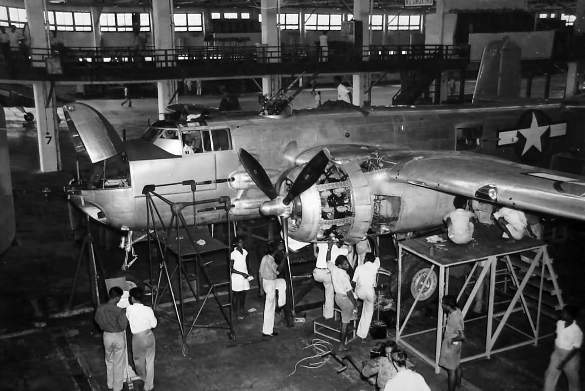 B-25H Mitchell with 75mm cannon for ground attack CBI