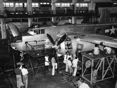 B-25H Mitchell with 75mm cannon for ground attack CBI