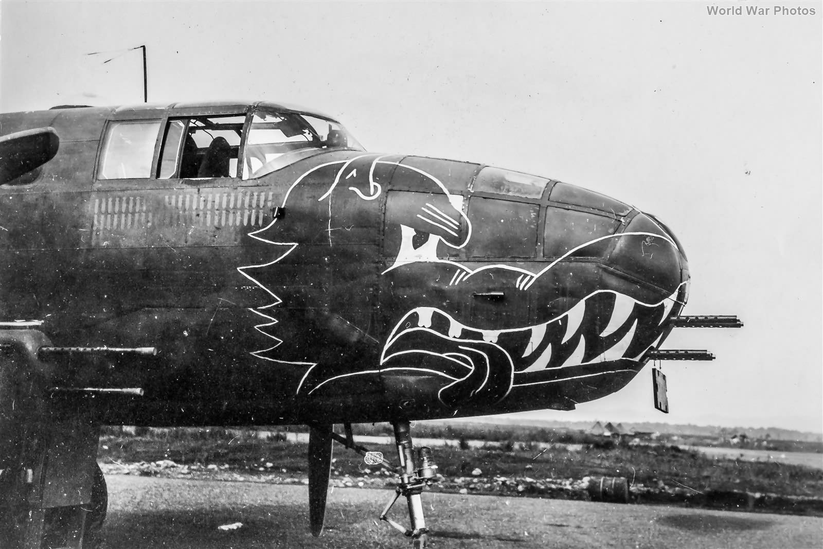 B-25C of the 38th BG, 71st BS with Pappy Gunns strafer modification New Guinea