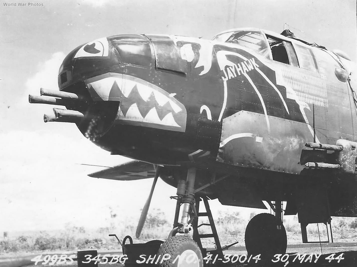 North American B-25D 41-30014 Jayhawk 345th BG