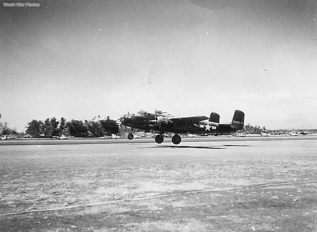 North American B-25J 43-36019 Taking Off