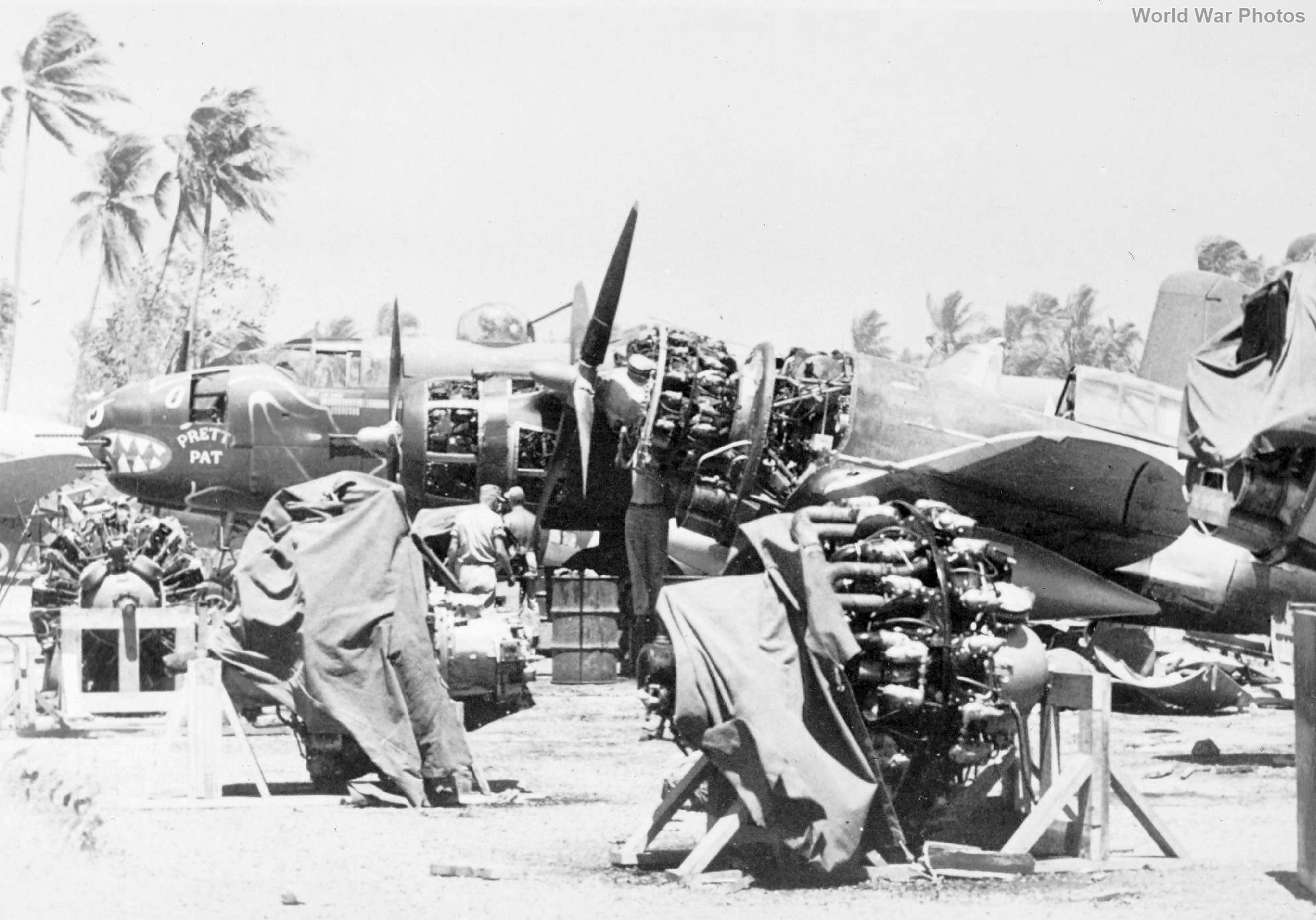 B-25J 43-36198 „Pretty Pat” of the 499th Bomb Squadron, 345th BG