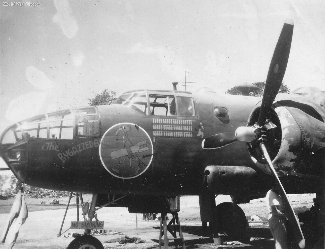B-25 The Bygazzedbyrd of the 345th BG
