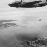 North American B-25J of 345th BG in flight