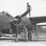 B-25J 44-30589 of the 42nd BG, 100th BS