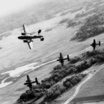 B-25 of 1st ACG during a mission CBI mid-1944