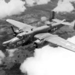 PBJ-1D of the VMB-611 in flight