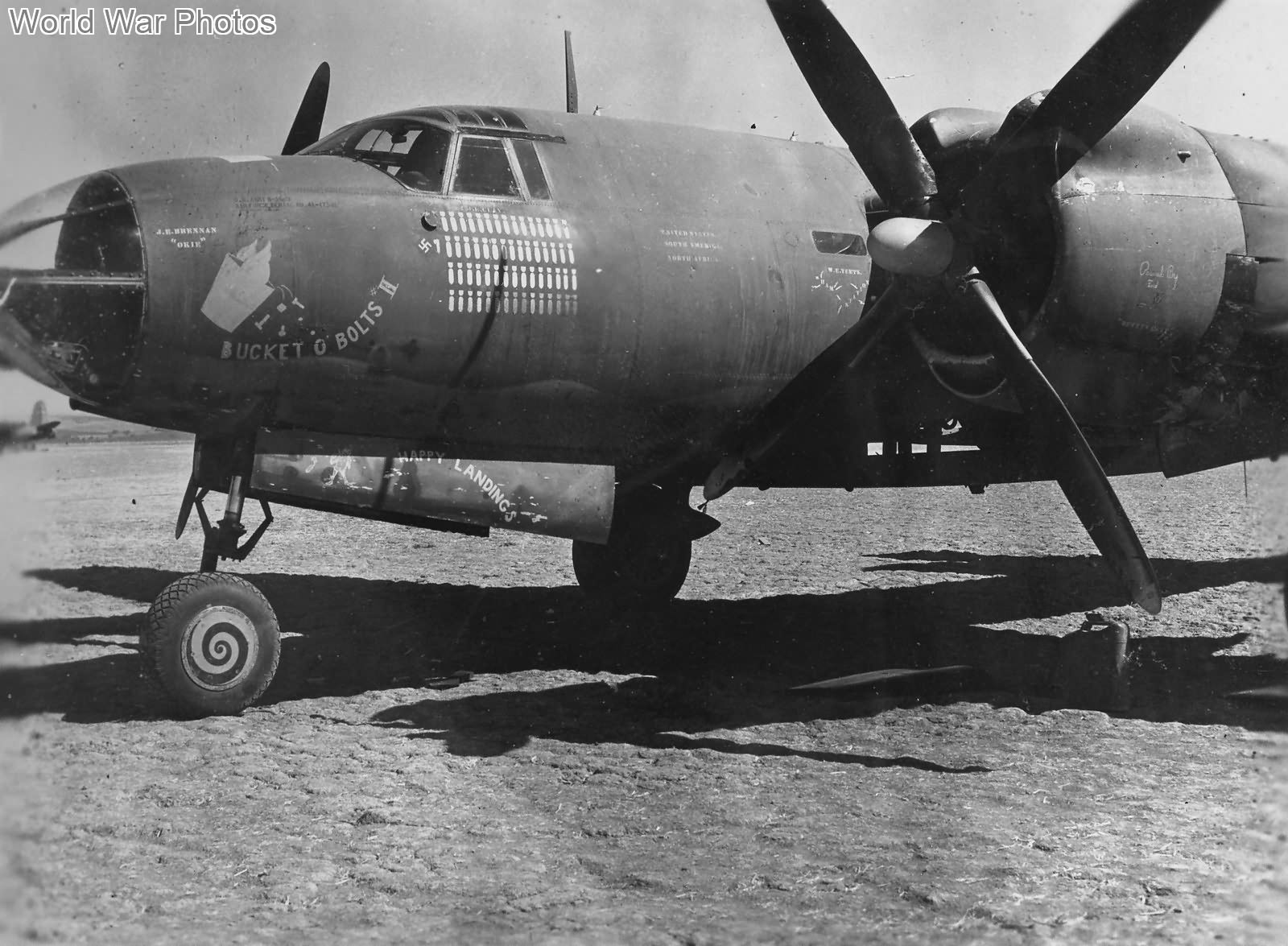 B-26B Marauder of the 319th BG North Africa 1943