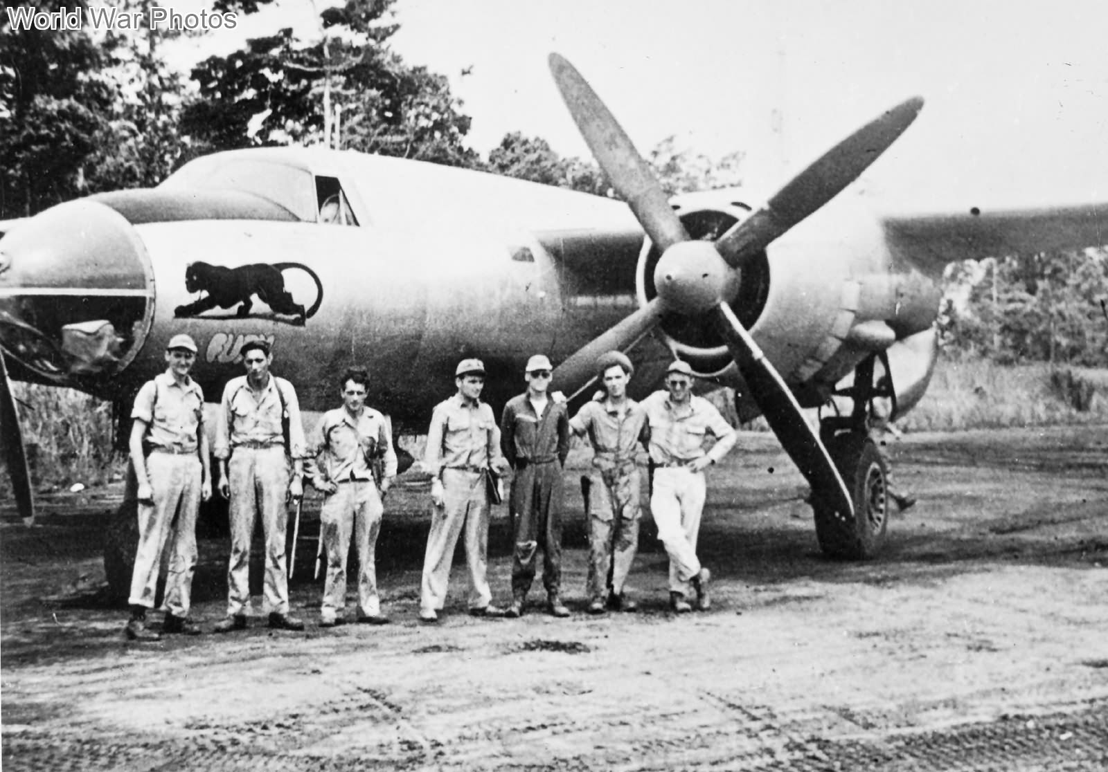 B-26 40-1415 of the 19th Bomb Squadron, 22nd BG