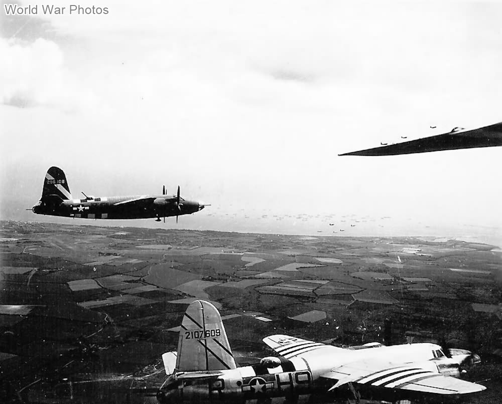 B-26 42-107609 of the 394th Bomb Group, 586th Bombardment Squadron