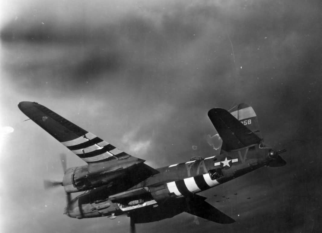 B-26 Marauder Bomber 386th Bomb Group 555th BS 9th Air Force