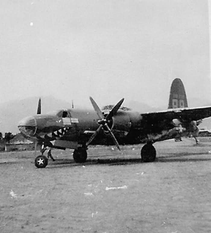 B-26 Marauder Bomber Shark Mouth Italy