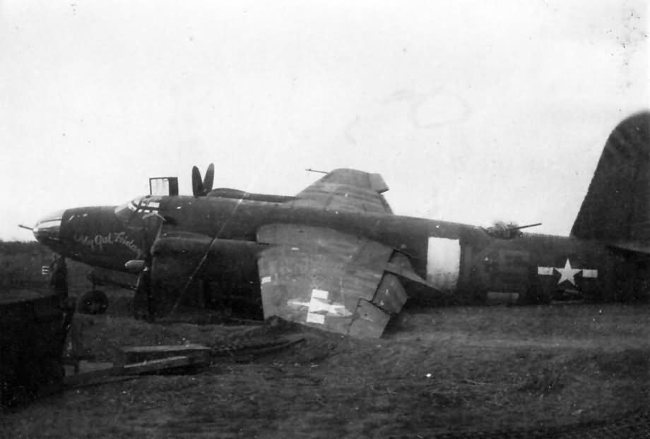 B-26 Marauder Crashed In Normandy June 1944 387th BG 557th BS