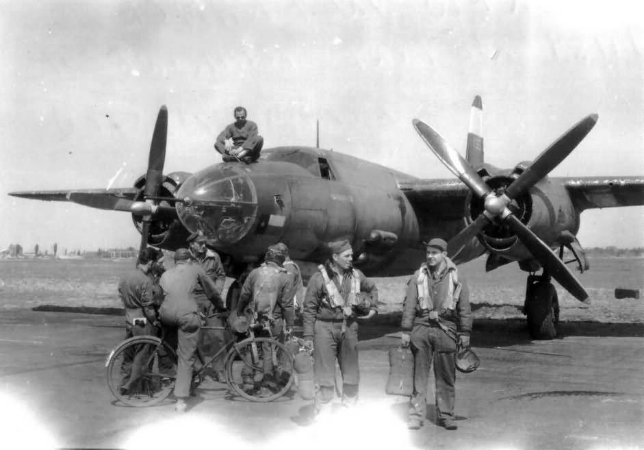 Martin B-26 Marauder in France