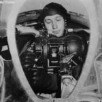 9th AF bombardier in B-26 with Norden bombsight