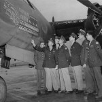 B-26 Coughin’ Coffin Crew by Battle Record Nose Art