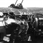B-26 Marauder Bomber Damaged 391st Bomb Group 9th Air Force