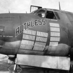 B-26 Marauder Bomber Ruthless Nose Art 391st Bomb Group 9th Air Force 2