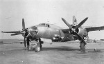 B-26 Marauder Bomber at Airbase