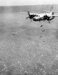 B-26 Marauder bombing