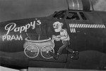 B-26 Pappys Pram Nose Art 322nd Bomb Group