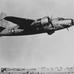 Martin B-26B Marauder 320th BG Take Ooff Dole France