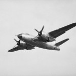 Martin B-26 Marauder bomber in flight