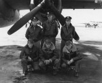 Martin B-26 Marauder and crew