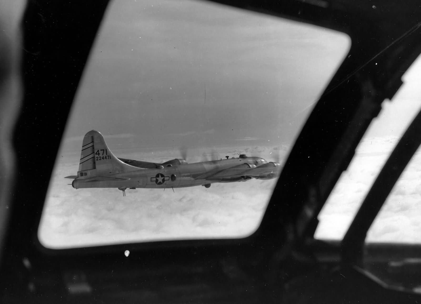 Superfortress from 468th Bomb Group Superfortress 42-24471 Anshan China Raid 1944