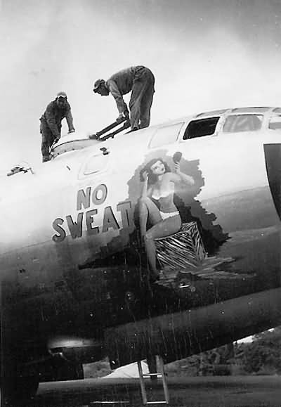 B-29 Superfortress 44-87618 of the 19th Bomb Group, 28th BS