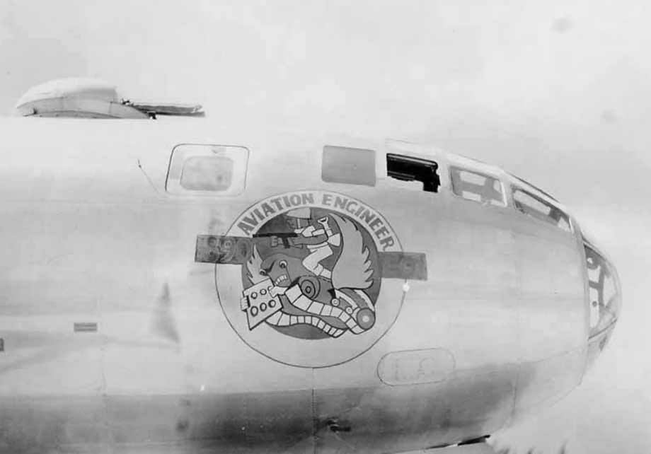 Boeing B-29 Superfortress Nose Art Aviation Engineer