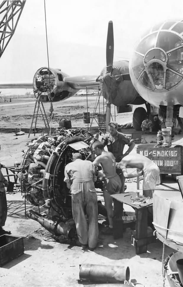 Boeing B-29 engine