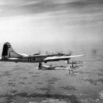 B-29 462nd formation over India in the fall of 1944 42-24506