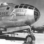 B-29 Superfortress bomber HELL’S BELLE
