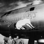 B-29 Superfortress 44-70005 from 505th BG, 482nd BS Nose Art „The Herd Of Bald Goats”